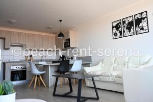 Et opholdsområde på Beach Rent La Serena