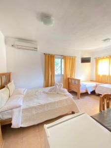 En eller flere senge i et værelse på Posada D`Lua + 56 billeder