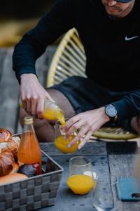 Jídlo v luxury tent nebo okolí + 32 fotografií