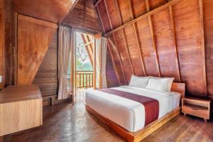 Postel nebo postele na pokoji v ubytování Ngetis Sidemen Villa & Retreat + 71 fotografií