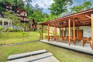 Zahrada ubytování Ngetis Sidemen Villa & Retreat