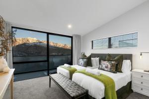 Ένα ή περισσότερα κρεβάτια σε δωμάτιο στο Highview Hideaway