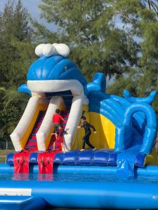 Legeområdet for børn på Kanza Beach Inn