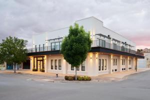 Bygningen som hotellet ligger i