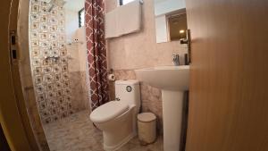 Koupelna v ubytování Artelier's Home