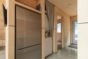 Nhà bếp/bếp nhỏ tại Canadian Classic - Spa - Sauna - Fire - Forest