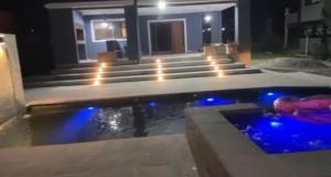 Swimmingpoolen hos eller tæt på Casa de verano - alquiler temporario