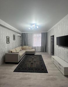 Khu vực ghế ngồi tại Квартира в центре Балхаш