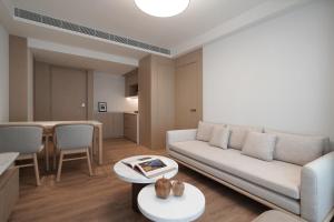 Et opholdsområde på Stage Well Hotel