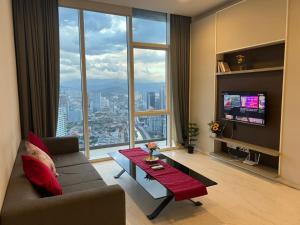 Et tv og/eller underholdning på The Platinum KLCC By Sky Home