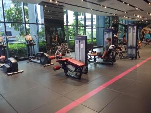 Fitnesscentret og/eller fitnessfaciliteterne på Star residence klcc by S&S