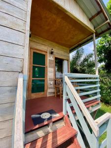 En balkon eller terrasse på 7 Ventos