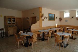 Restaurace v ubytování Agritur Golden Pause
