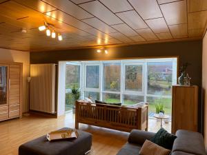 Et opholdsområde på Ferienwohnung in Schwarzenholz