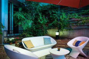 Zahrada ubytování ibis Styles Asnieres Centre