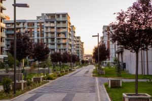 Tòa nhà nơi căn hộ tọa lạc