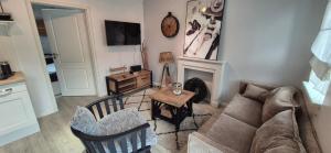 Et opholdsområde på Apart Pier 2