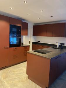 Køkken eller tekøkken på Dahoam by Sarina - Die Homebase