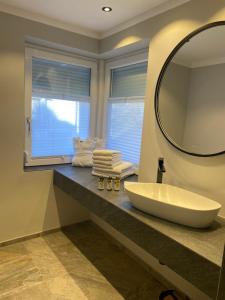 Et badeværelse på Dahoam by Sarina - Die Homebase