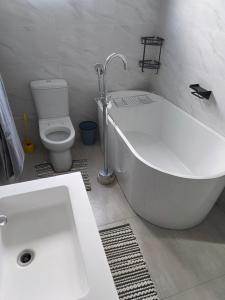 Koupelna v ubytování Bill's villa