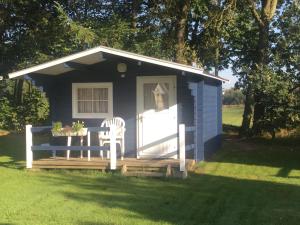Zahrada ubytování Egtved Camping Cottages
