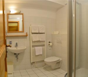 Koupelna v ubytování Horský Hotel Kohútka