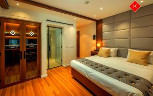 En eller flere senge i et værelse på PYramiDs MaGiC EyE HoTeL