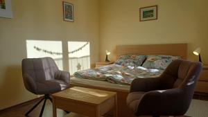 Posezení v ubytování Apartmán Pod Parkem