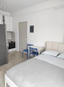 Kuchyň nebo kuchyňský kout v ubytování Aurora Galini - Aqua Serenity Stay