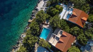 Naturlandskabet i nærheden af villaen