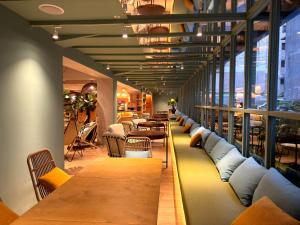 Χώρος καθιστικού στο 丰居中壢 Via Hotel Zhongli