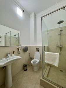 Phòng tắm tại Hotel Astoria