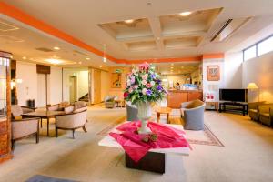 Posezení v ubytování Hotel Sunroute Tochigi + 13 fotografií