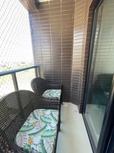 Balkón nebo terasa v ubytování Apartmento com vista mar + 22 fotografií