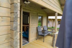 Et opholdsområde på Camping Suderse - De Skries