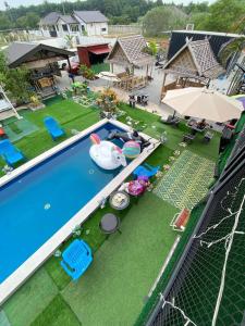 Swimmingpoolen hos eller tæt på Granny Palace Pendang Kedah