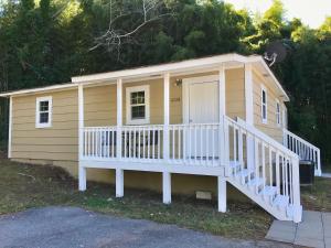 Bygningen som pensionatet ligger i