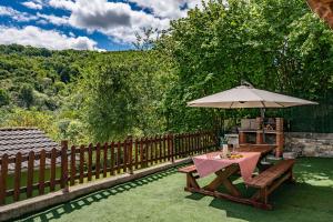 Naturlandskabet i nærheden af landstedet