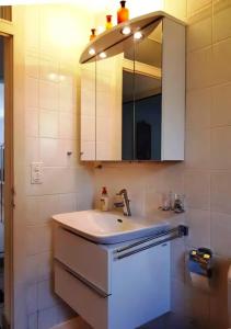 Kuchyň nebo kuchyňský kout v ubytování Pause cocooning - wifi - parking