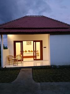 Bygningen som pensionatet ligger i