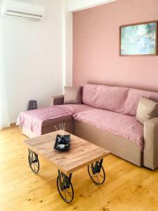 Posezení v ubytování Dinas Apartment - Alonnisos Summer Haven