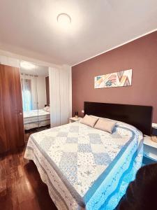 Giường trong phòng chung tại Ponte Alto Comfort Terrace