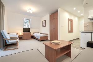 Χώρος καθιστικού στο Dom Gościnny Matex