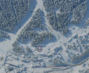 QC House - Chalet con Sauna v zimě