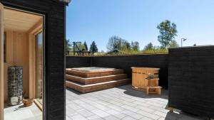 En balkon eller terrasse på Villavilla #582 - Hornbæk, Nordsjælland