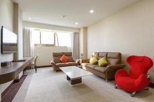 Posezení v ubytování Royal Gold Hotel