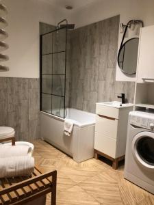 Koupelna v ubytování Apartament Cozy Studio