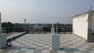 a view from the roof of a building at Heritage Stay Bagerhat in Bāgherhāt