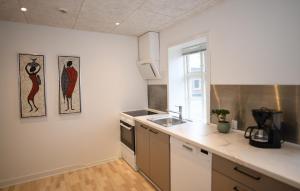 Køkken eller tekøkken på 2 Bedroom Beautiful Apartment In Brørup + 5 billeder