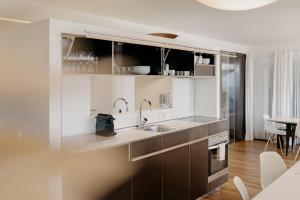 Køkken eller tekøkken på LAMA Appartement + 66 billeder